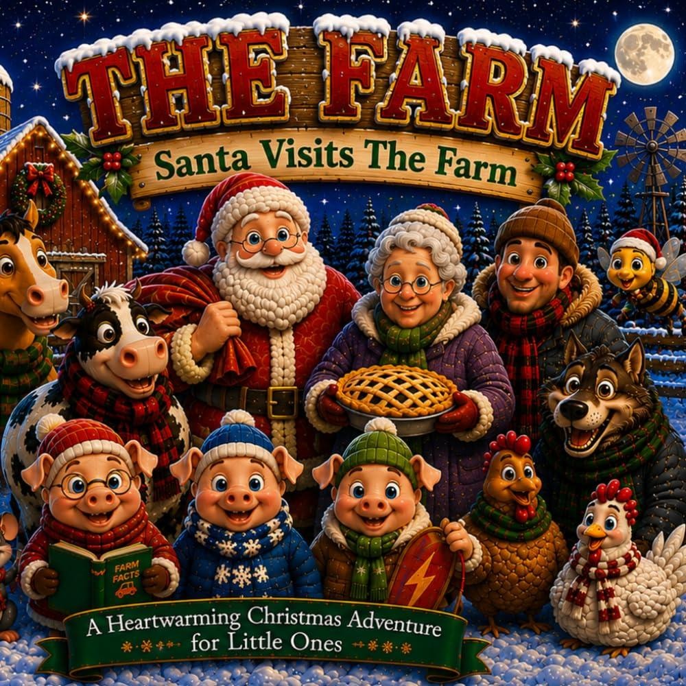 Santa Visits the Farm